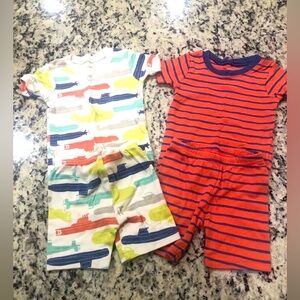 Set of 2 short Pj’s size 12 months